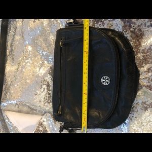 Tory Burch black leather crossbody